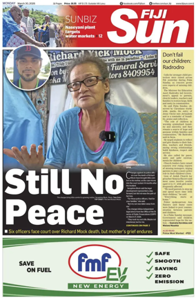 Cover of Fiji Sun