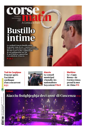 Cover of Corse Matin