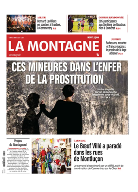 Cover of La Montagne (Montlucon)