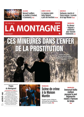 Cover of La Montagne (Moulins)