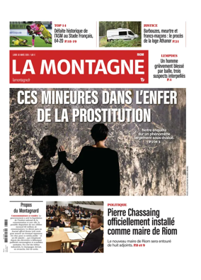Cover of La Montagne (Riom)