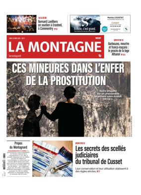 Cover of La Montagne (Vichy)