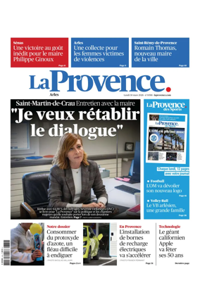 Cover of La Provence Arles