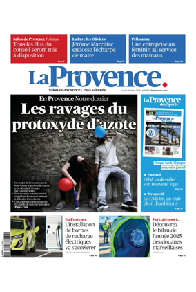 Cover of La Provence Salon-de-Provence / Pays salonais