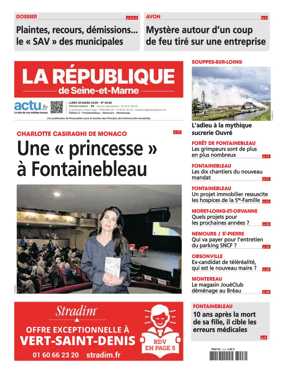 Cover of La Republique de Seine-et-Marne (Edition C)