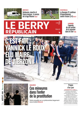 Cover of Le Berry Republicain