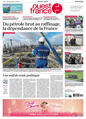 Cover of Ouest France (Pays d'Auge)