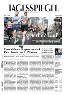 Cover of Der Tagesspiegel