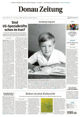 Cover of Donau Zeitung