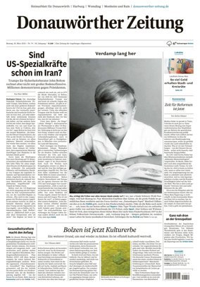 Cover of Donauwoerther Zeitung