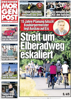 Cover of Dresdner Morgenpost