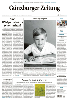 Cover of Guenzburger Zeitung