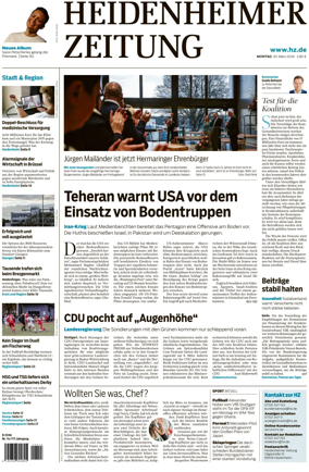 Cover of Heidenheimer Zeitung
