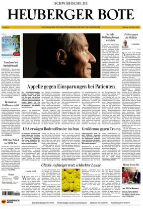 Cover of Heuberger Bote