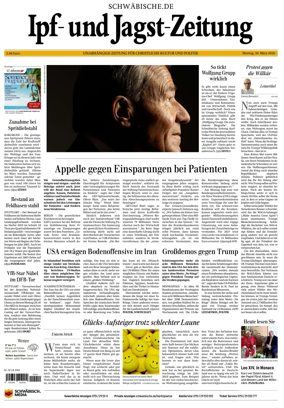 Cover of Ipf- und Jagst-Zeitung