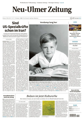 Cover of Neu-Ulmer Zeitung