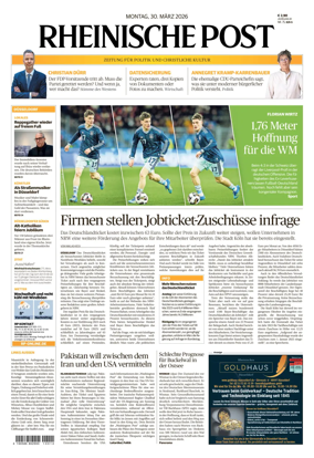 Cover of Rheinische Post – Dusseldorf Stadt