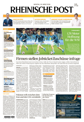 Cover of Rheinische Post Mettmann