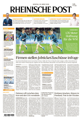 Cover of Rheinische Post Opladen