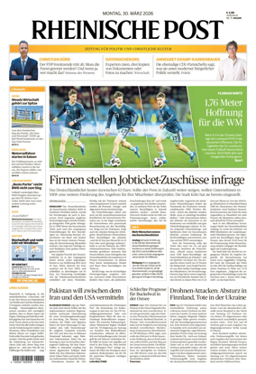 Cover of Rheinische Post - Wesel/Dinslaken