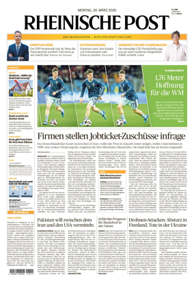 Cover of Rheinische Post - Xanten and Moers