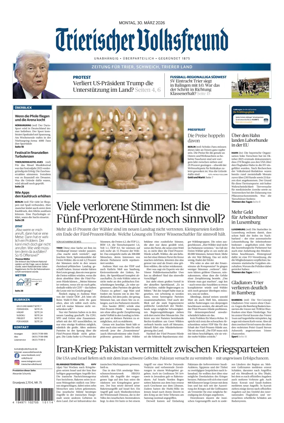 Cover of Trierischer Volksfreund