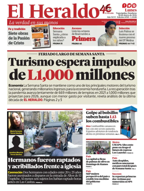 Cover of Diario El Heraldo