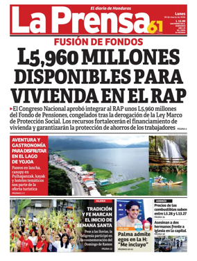 Cover of Diario La Prensa