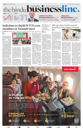 Cover of BusinessLine (Chennai)