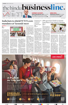 Cover of BusinessLine (Hyderabad)