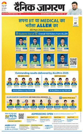 Cover of Dainik Jagran - Kanpur