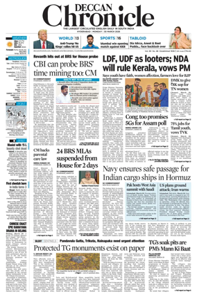 Cover of Deccan Chronicle