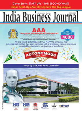 Cover of India Business Journal