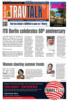 Cover of TravTalk - Middle East