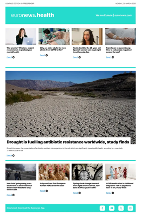 Cover of Euronews Health (English) Compiled Edition