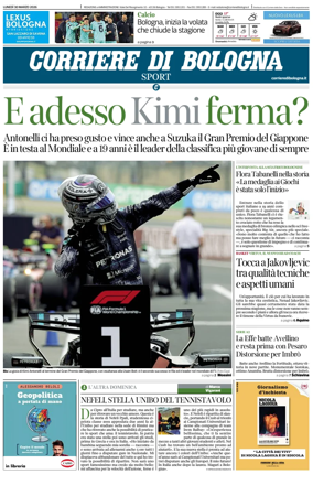 Cover of Corriere di Bologna