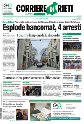 Cover of Corriere di Rieti