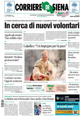 Cover of Corriere di Siena