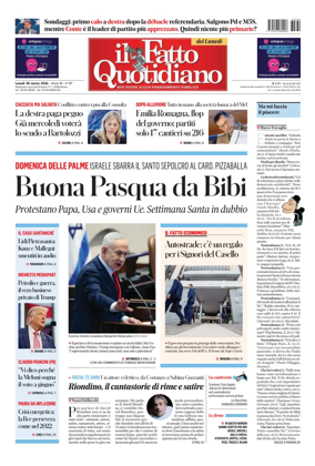 Cover of Il Fatto Quotidiano