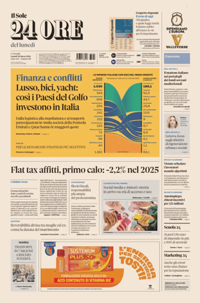 Cover of Il Sole 24 Ore