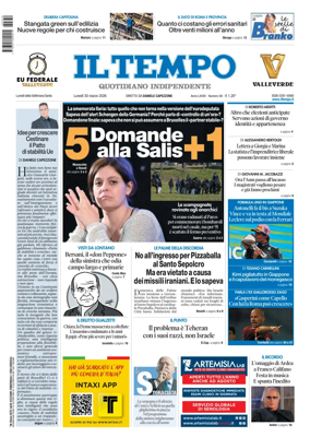 Cover of Il Tempo (Nazionale)