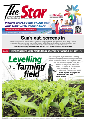 Cover of The Star Malaysia