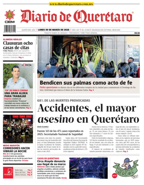 Cover of Diario de Queretaro