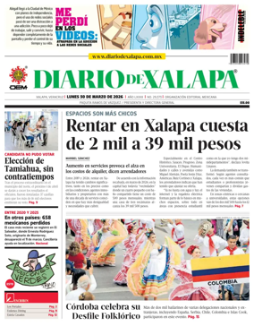 Cover of Diario de Xalapa