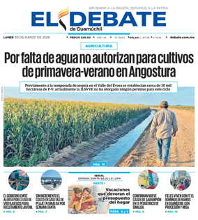Cover of El Debate de Guamuchil