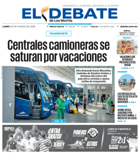 Cover of El Debate de Los Mochis