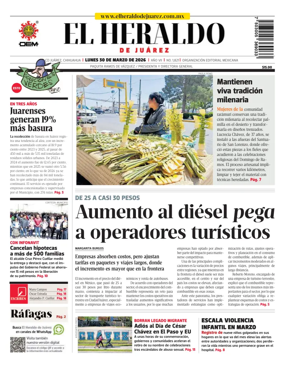 Cover of El Heraldo de Juarez