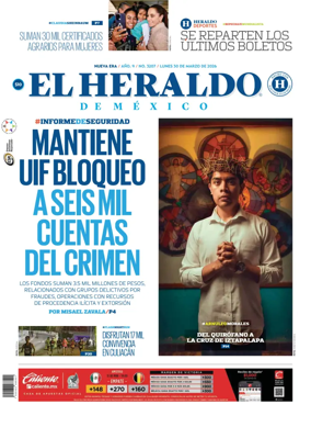 Cover of El Heraldo de Mexico