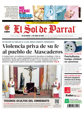 Cover of El Sol de Parral