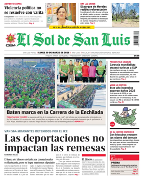 Cover of El Sol de San Luis Potosi